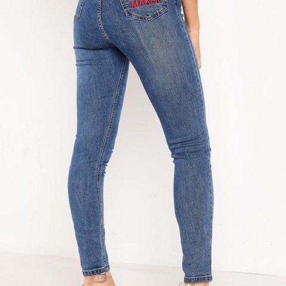 “Money Maker” skinny jeans from Dolls Kills size 12 - Picture 1 of 7